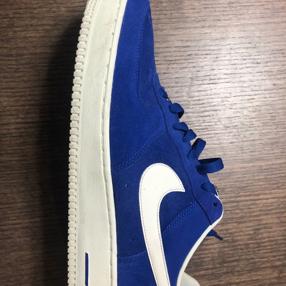 Felt Blue Nike Air Force Ones Never Worn - Picture 2 of 7
